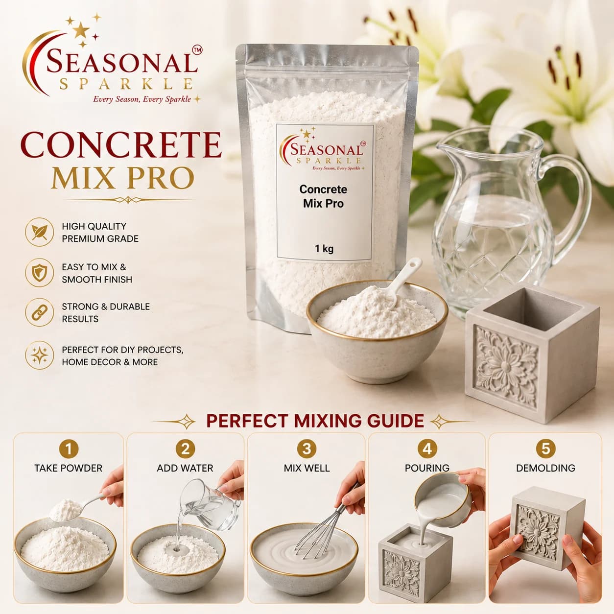 Concrete Mix Pro Powder